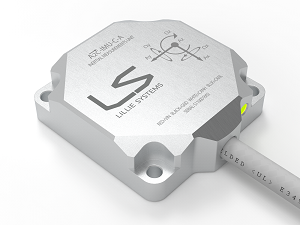 A2C-IMU inertial sensor with CAN Bus, aluminium enclosure with cable connector