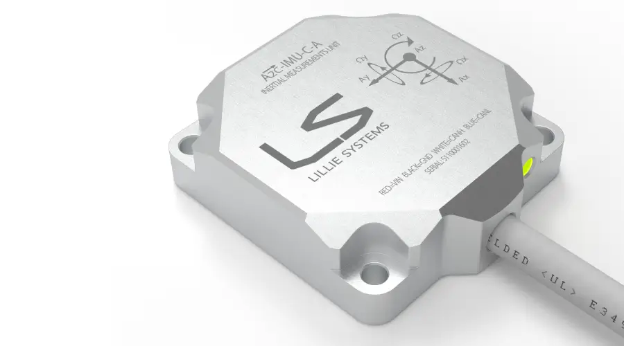 A2C-IMU inertial sensor with CAN Bus, aluminium enclosure with cable connector